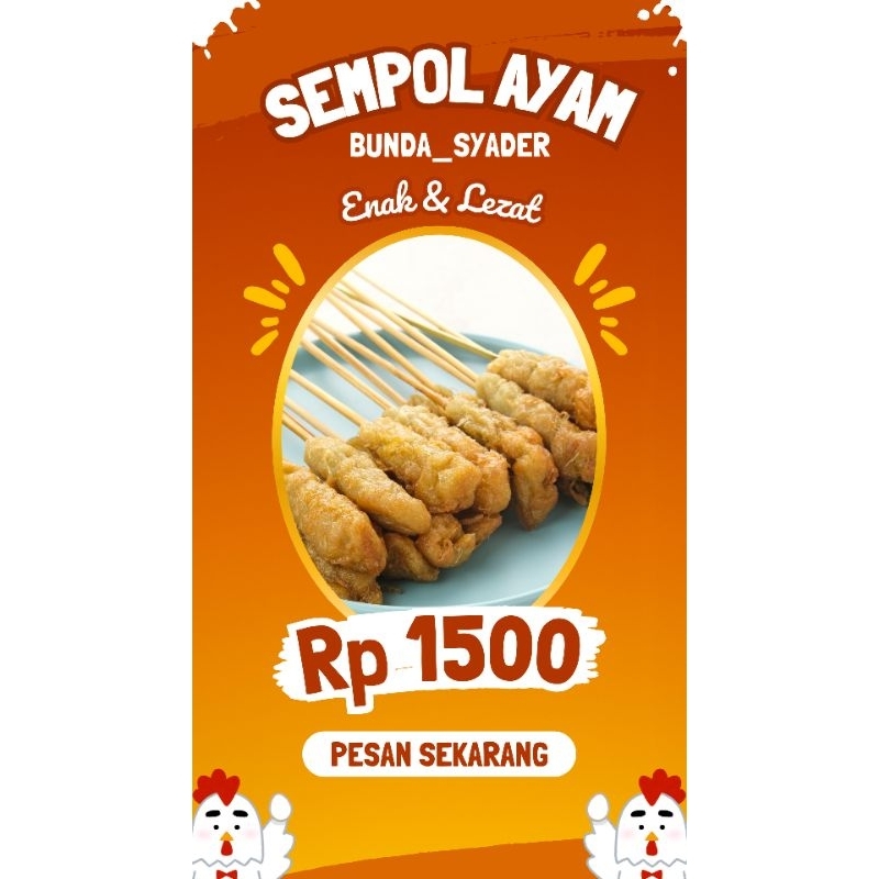 

Sempol Ayam frozen isi 15