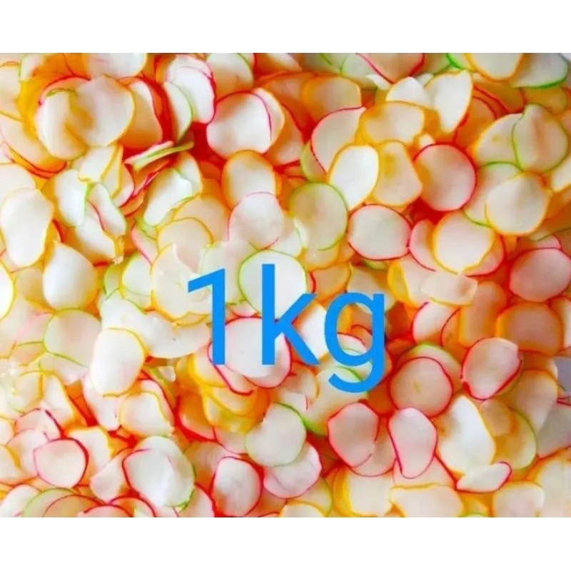 

kerupuk bawang mentah warna warni 1kg