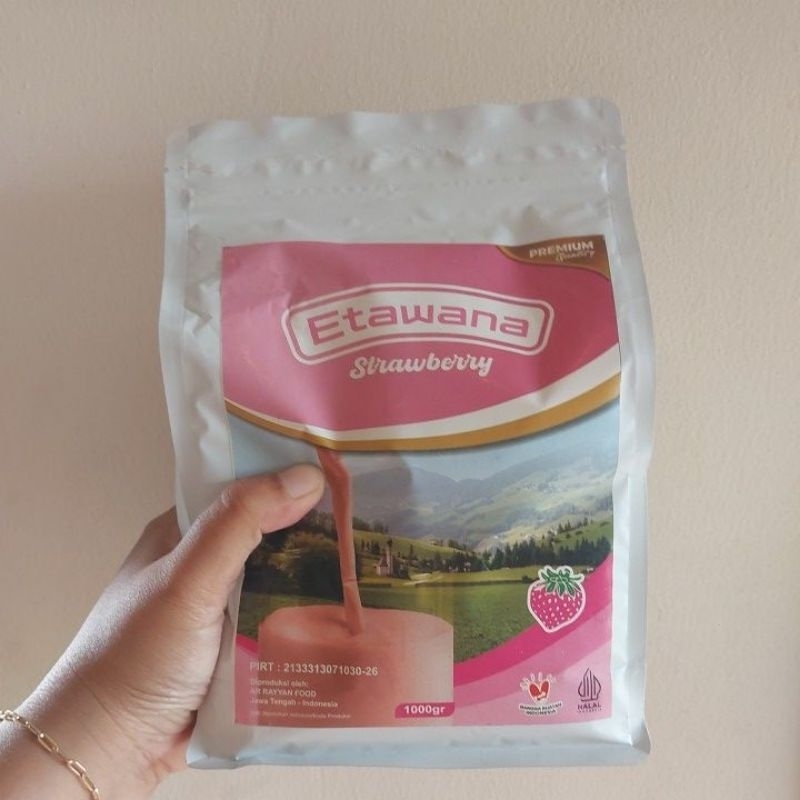 

Susu Etawana Strawberry