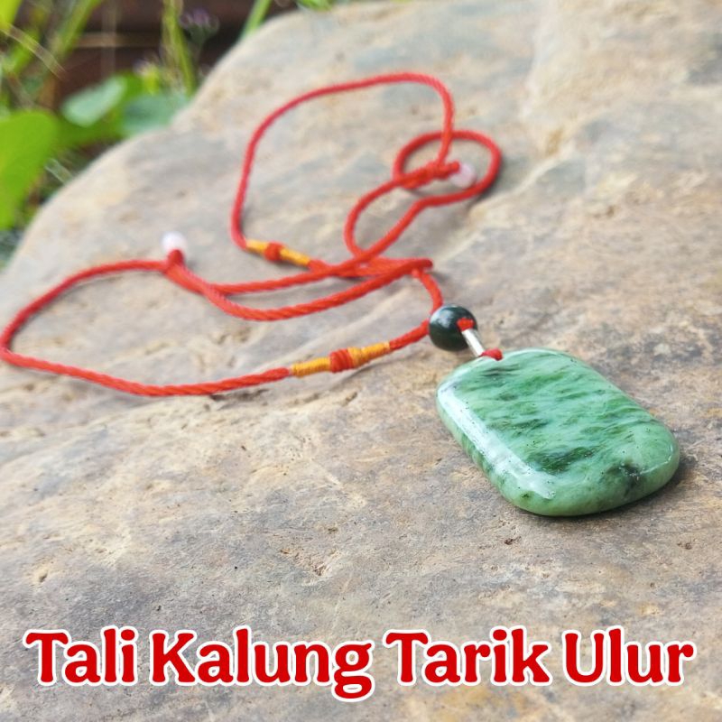 Kalung Giok Nefrit Jade Aceh Model Loval