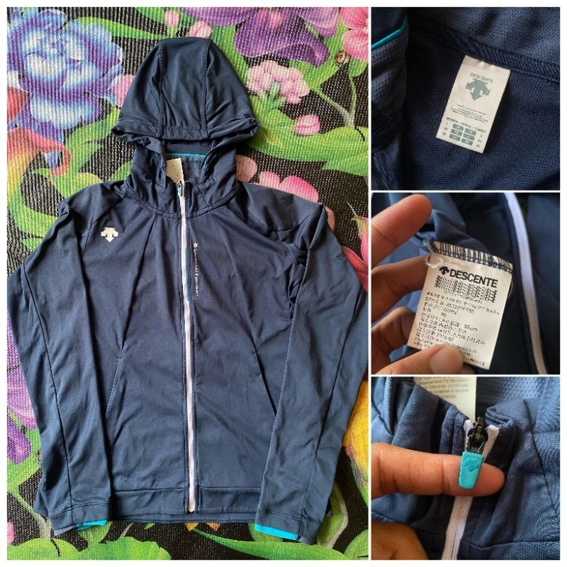 Hoodie Zipper DESCENTE SPORT WOMEN [ Second Original ]