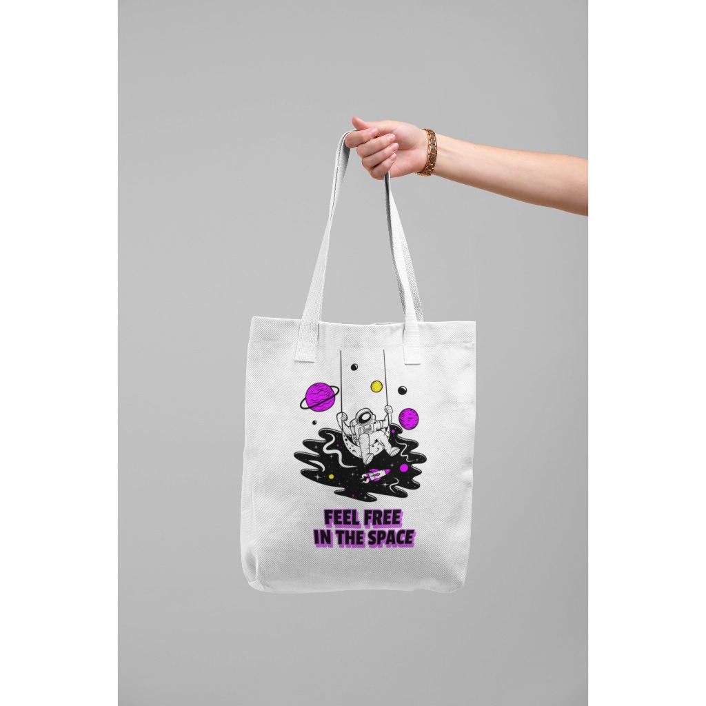 KataKataKu - Tas Tote Bag Kanvas - Totebag Pria Wanita