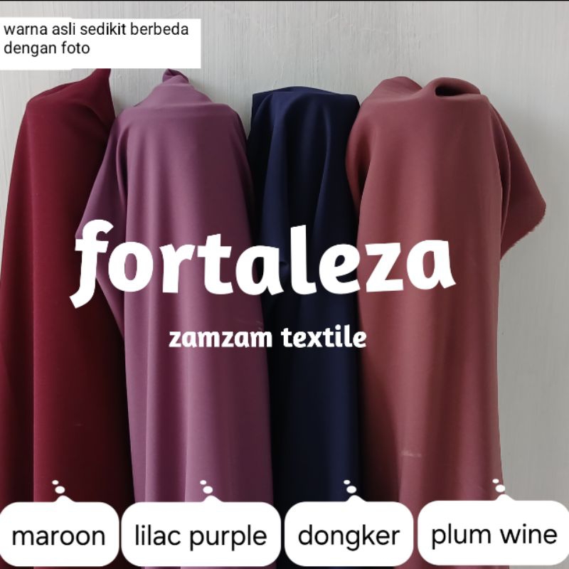 KAIN FORTALEZA MURAH MAKASSAR - KAIN UNTUK HIJAB BUSANA MUSLIMAH - KAIN MURAH SULAWESI - KAIN MURAH 