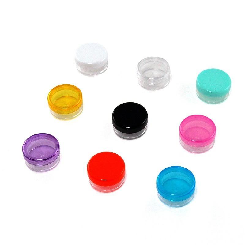 Pot Cream 3 Gram / Jar / Wadah Serum Gel Kosmetik 3gr Murah Warna warni