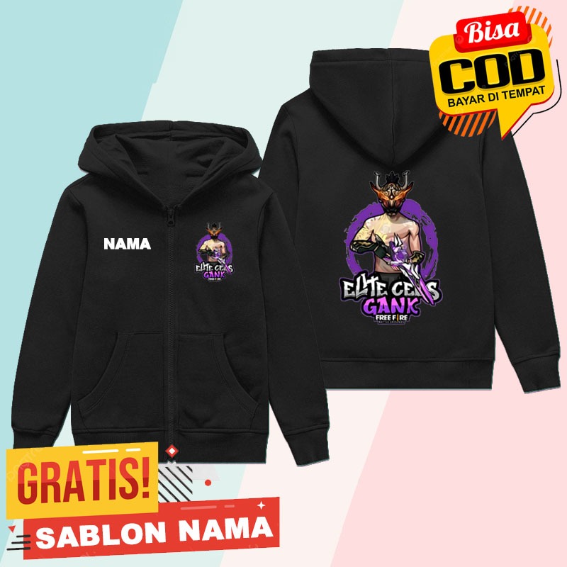 Zipper Anak FF S1 / Jaket Anak Laki Laki & Perempuan FF S1
