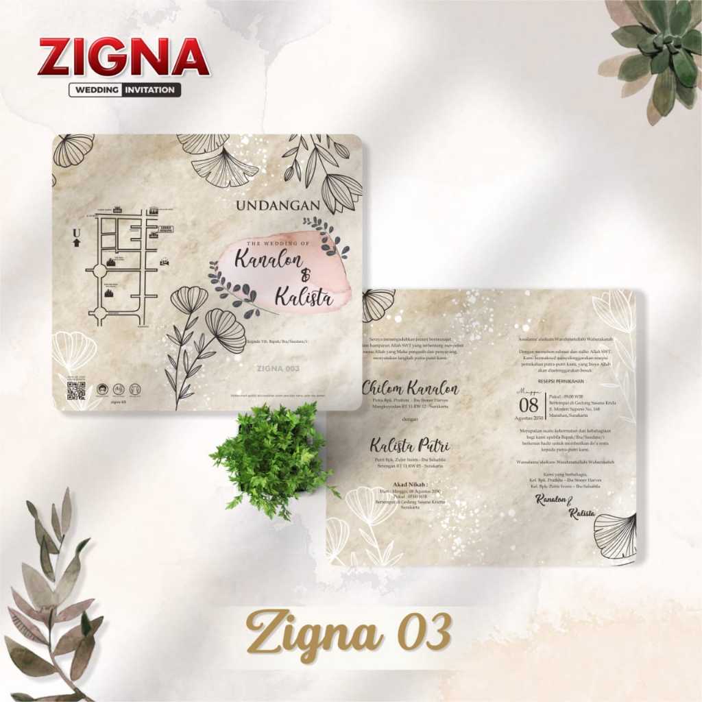 

Cetak Undangan | Zigna 03 04 | Undangan Pernikahan Simple