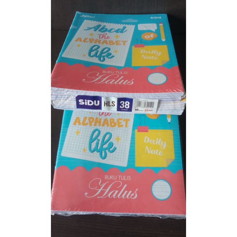 

MURAH BUKU HALUS SIDU 38Lembar isi 10pcs