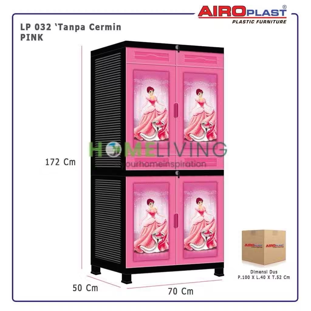 FURNIQ.ID-Lemari pakaian/lemari plastik/lemari baju/lemariplastik murah pontianak