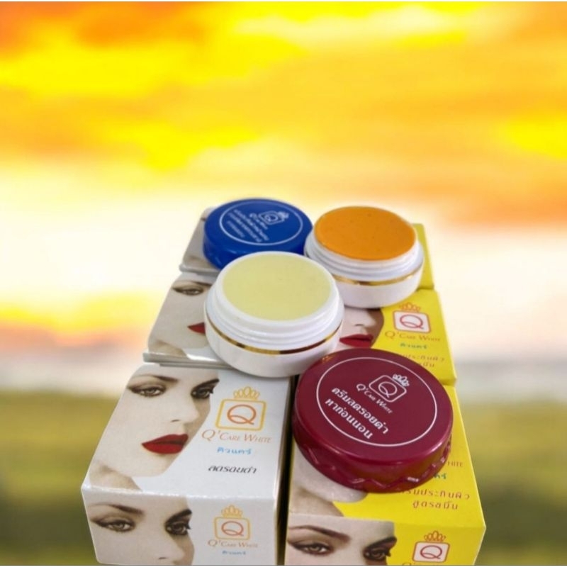 CREAM THAILAND Q CARE WHITE GROSIR (1 lusin)