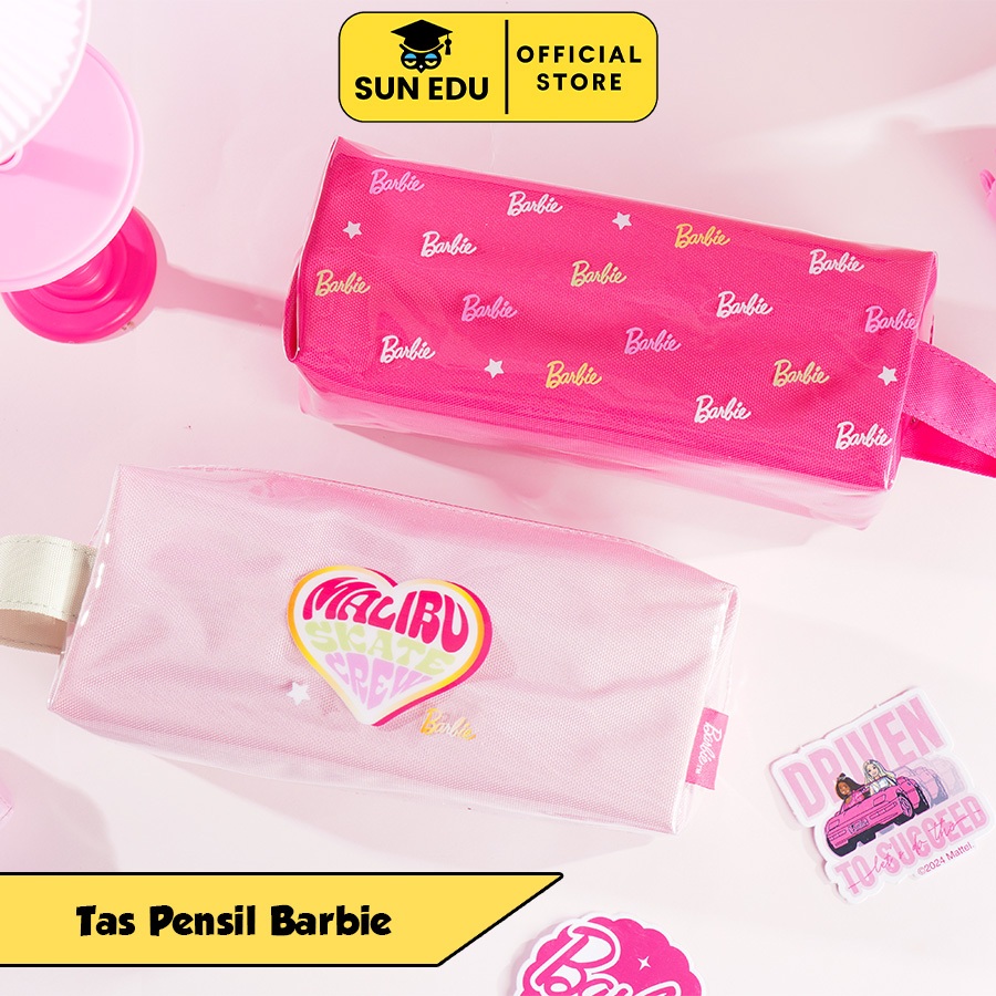 

Kotak Tempat Pensil Anak Cewek Barbie/ Glossy Case AMotif Barbie/ Pencil Case Barbie Pink Cute