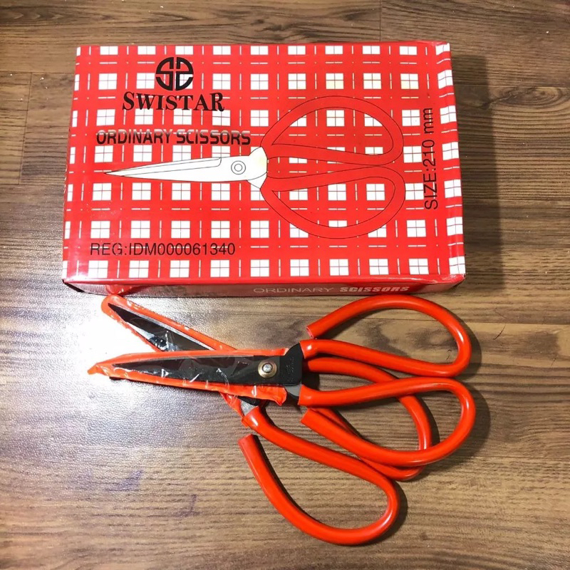 

Gunting Kodok Merah Swistar (Bahan Kain)