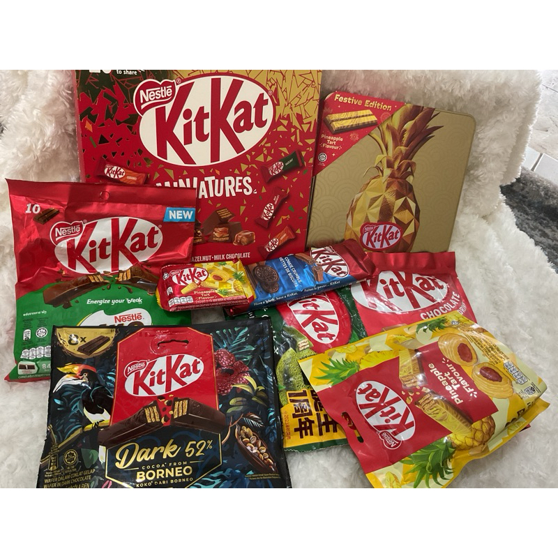 

READY STOCK KITKAT COKLAT / GREENTEA / NASTAR / DRINK ORIGINAL MALAYSIA