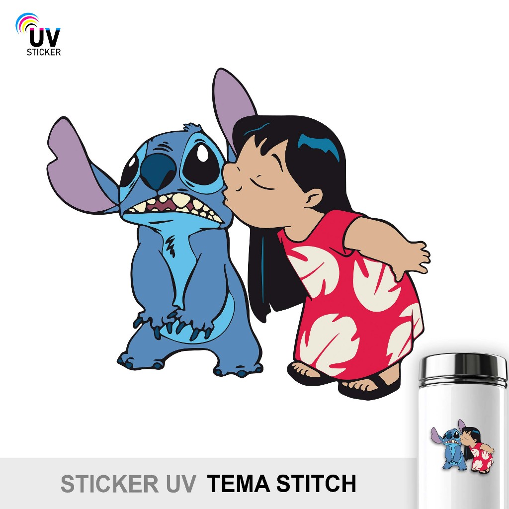 

STIKER UV - TEMA KARTUN STITCH | STICKER UV, STICKER MOTOR, STICKER MOBIL, STICKER HELM, STICKER TUMBLER, STICKER 3D, STICKER UV DTF BY UVSticker