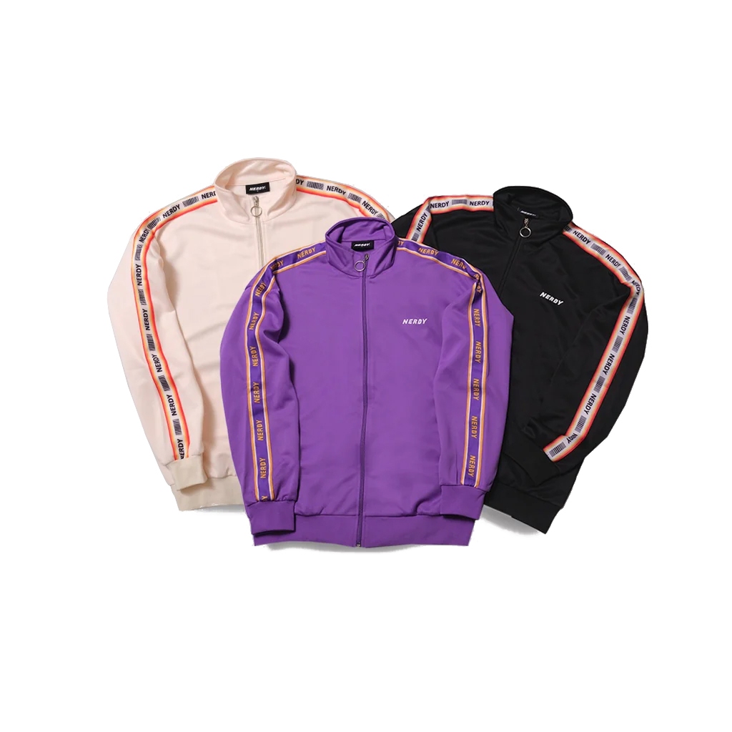 Nerdy Logo Tape Track Jacket