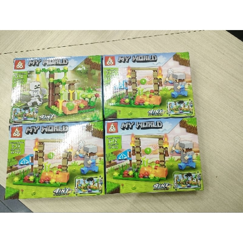 Mainan Lego Minicraft Anak