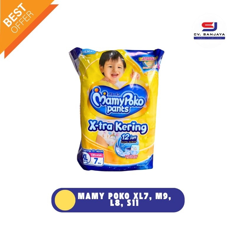 LEBIH HEMAT POPOK MAMYPOKO BALL MINI XTRA KERING UKURAN XL7 / M9/ L8 / S11