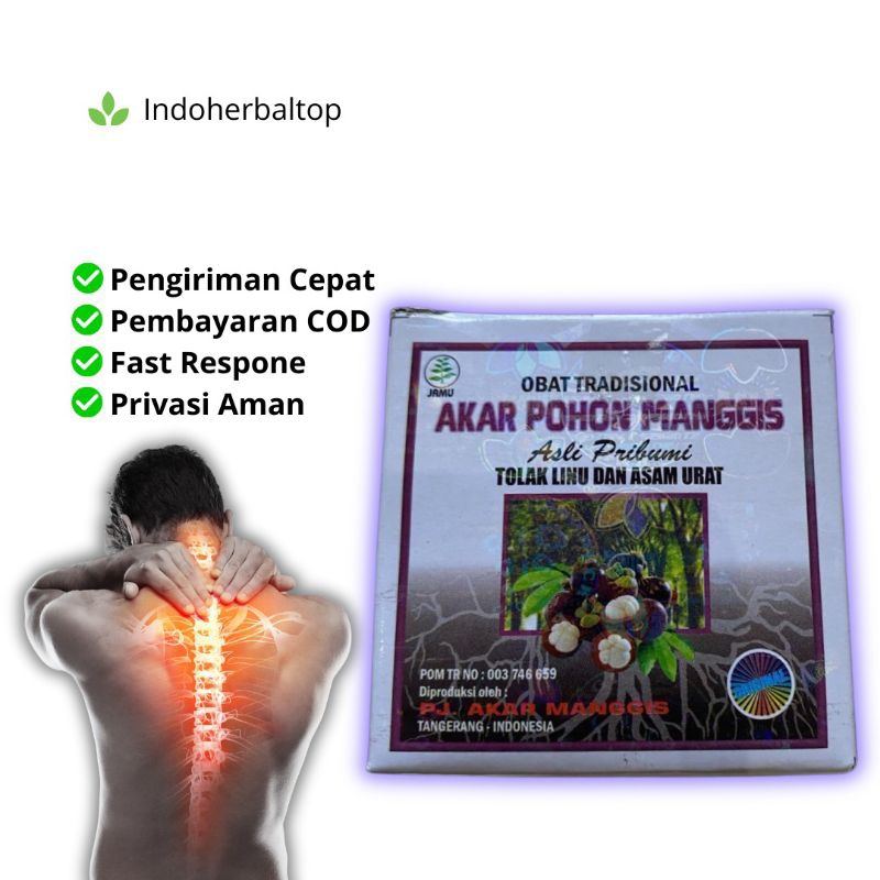 

KAPSUL AKAR POHON MANGGIS ORIGINAL 1 BOX