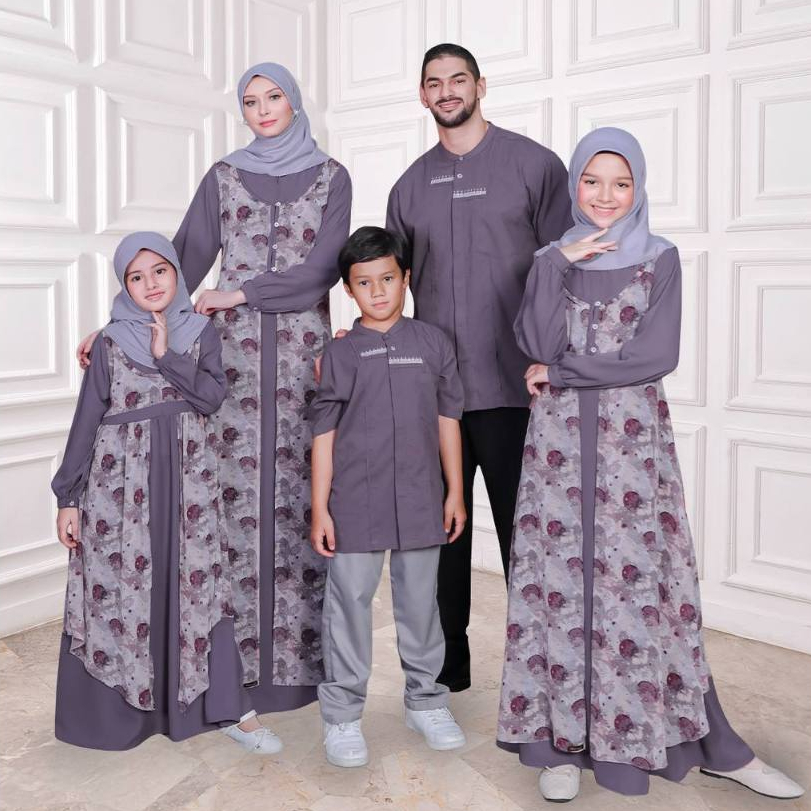 BAJU SARIMBIT KELUARGA ETHICA ELFA 275 GRAPE SHAKEN / BAJU  FAMILY ROYAL SERIES SARIMBIT ETHICA  KAG