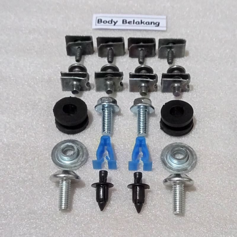 Baut Full Set Cover Bodi Body Belakang Honda Supra GTR 150 Fi PGM-FI