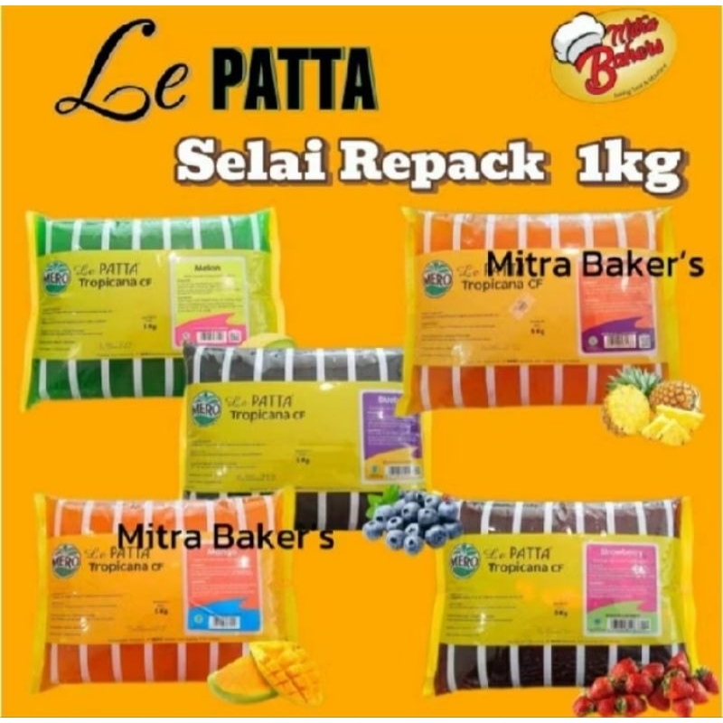 

SELAI LEPATTA 1KG SELAI LEPATTA KEMASAN REPACK 1KG ALL VARIAN RASA