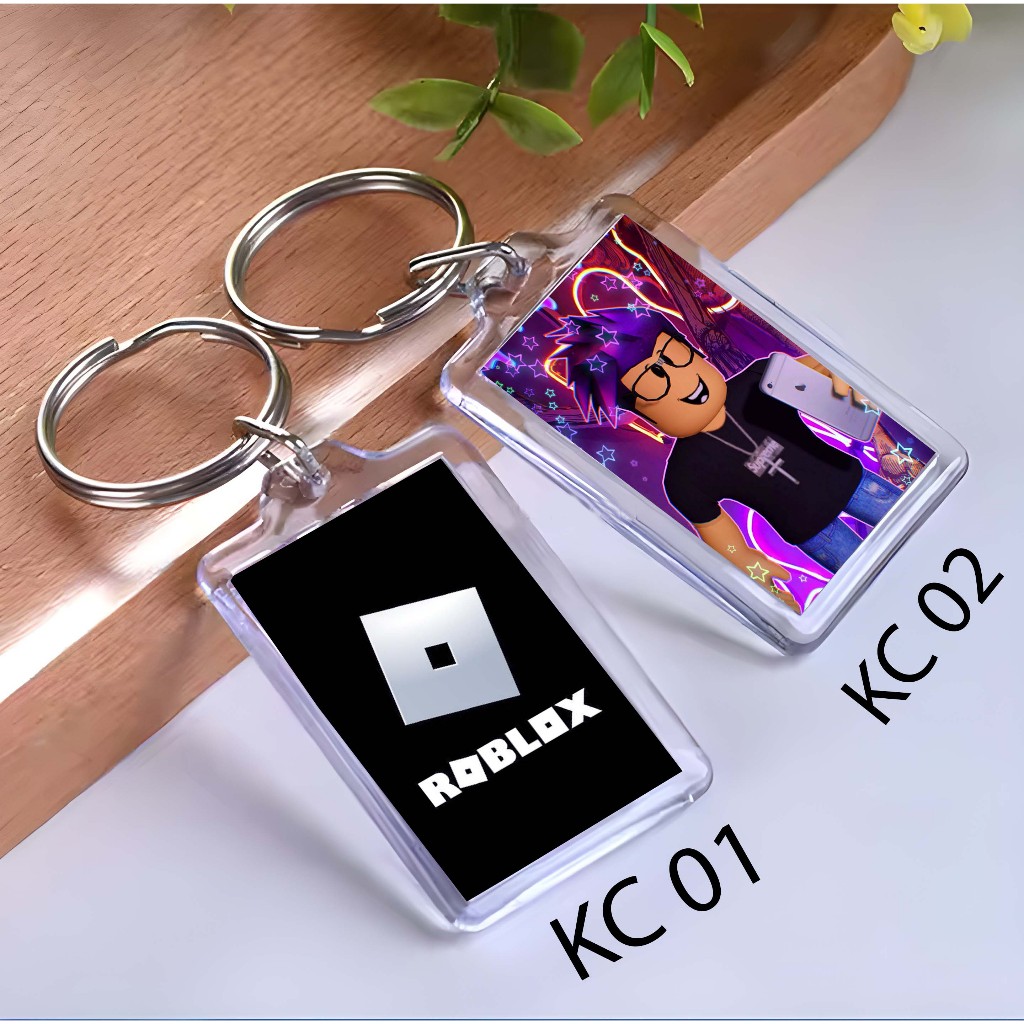 Keychain ROBLOX - Ganci GAME - Gantungan Kunci GAME- ROBLOX
