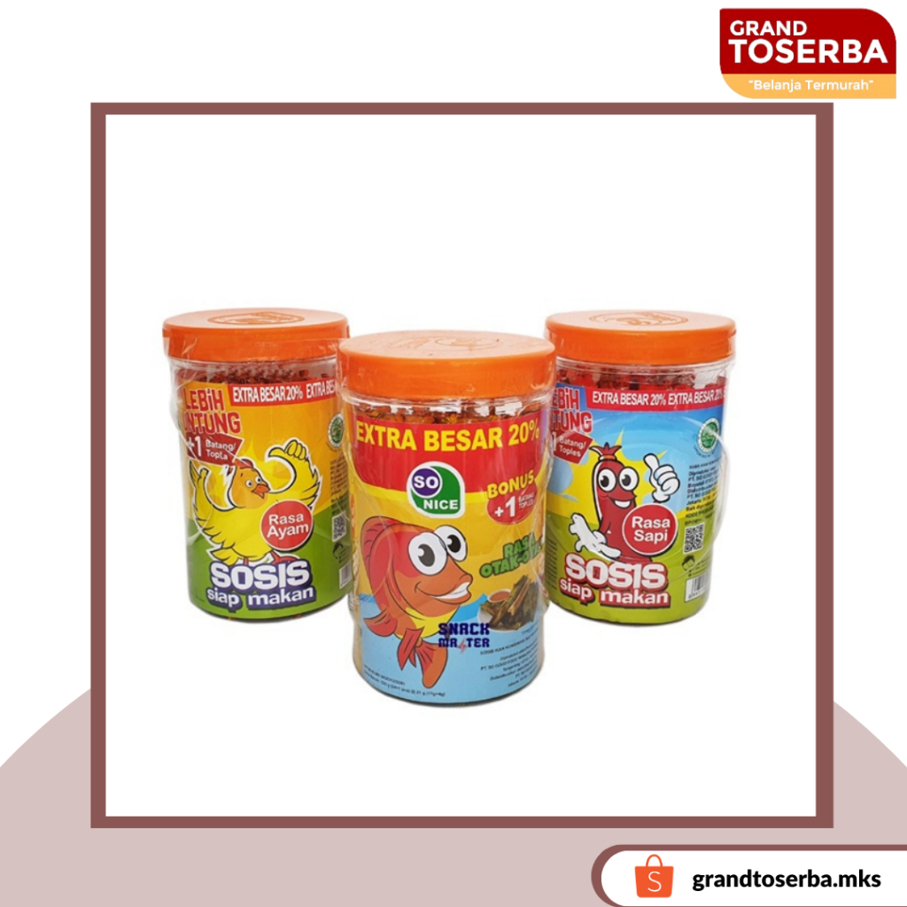 

Sosis So Nice 21 gr X 25 pcs