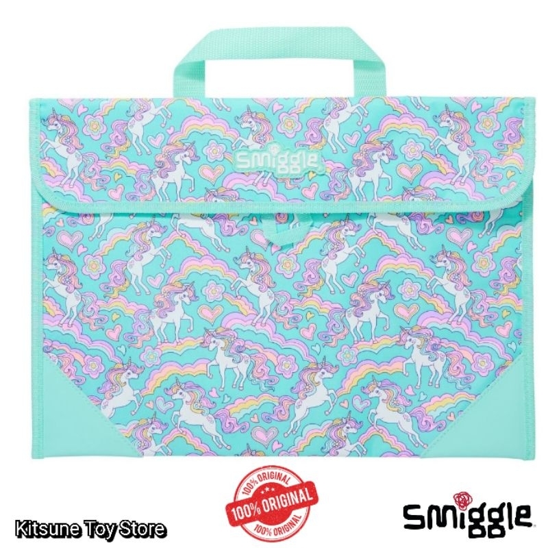 Smiggle Limitless Book Bag Original - Tas Jinjing Buku Anak Sekolah TK SD SMP