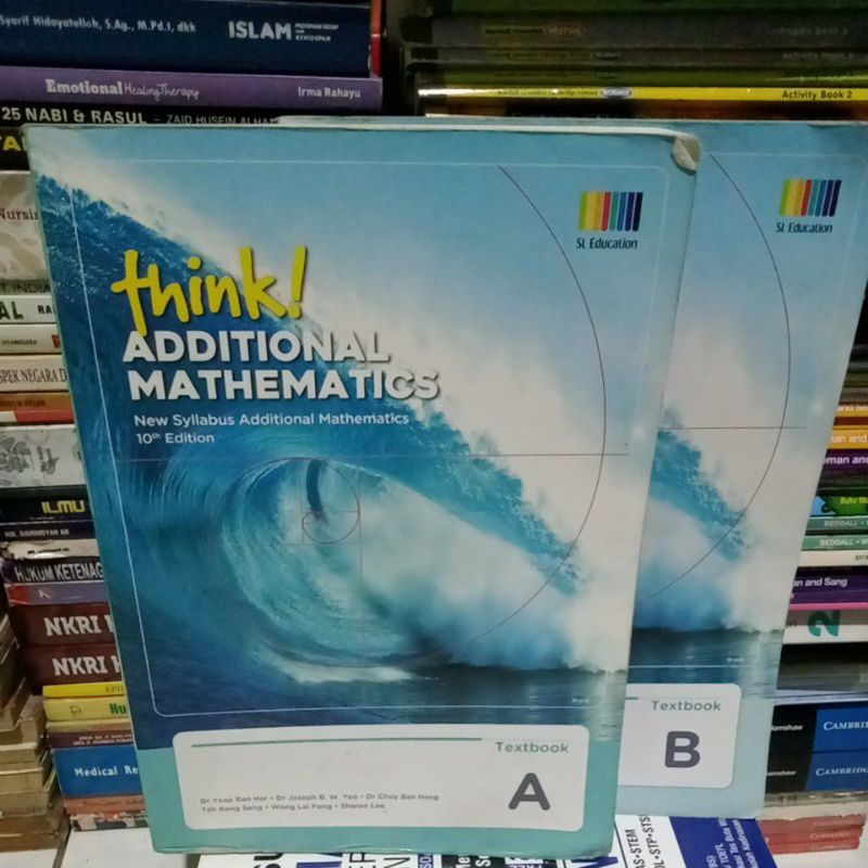 buku think ADDITIONAL MATHEMATICS A B textBook