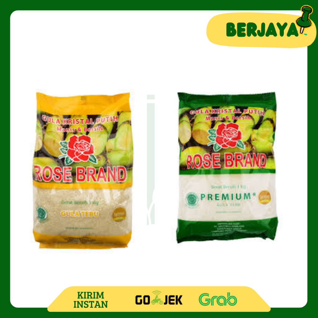 

Gula Pasir Merk Rose Brand | 1 Kg