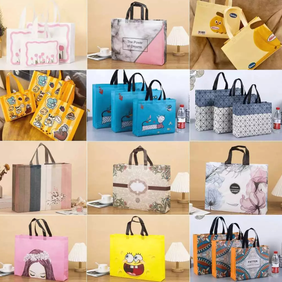 

Tas Belanja tas spunbond tas souvenir premium tebal dan kuat/tas Terlaris/waterproof/shopping bag