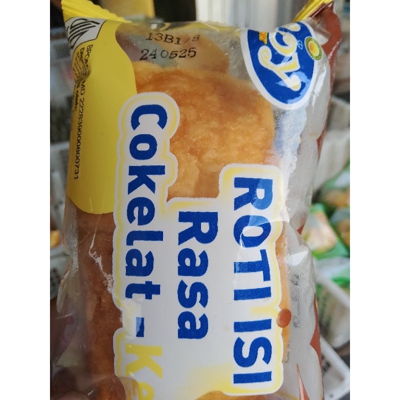 

Roti coy rasa coklat isi 10 pcs
