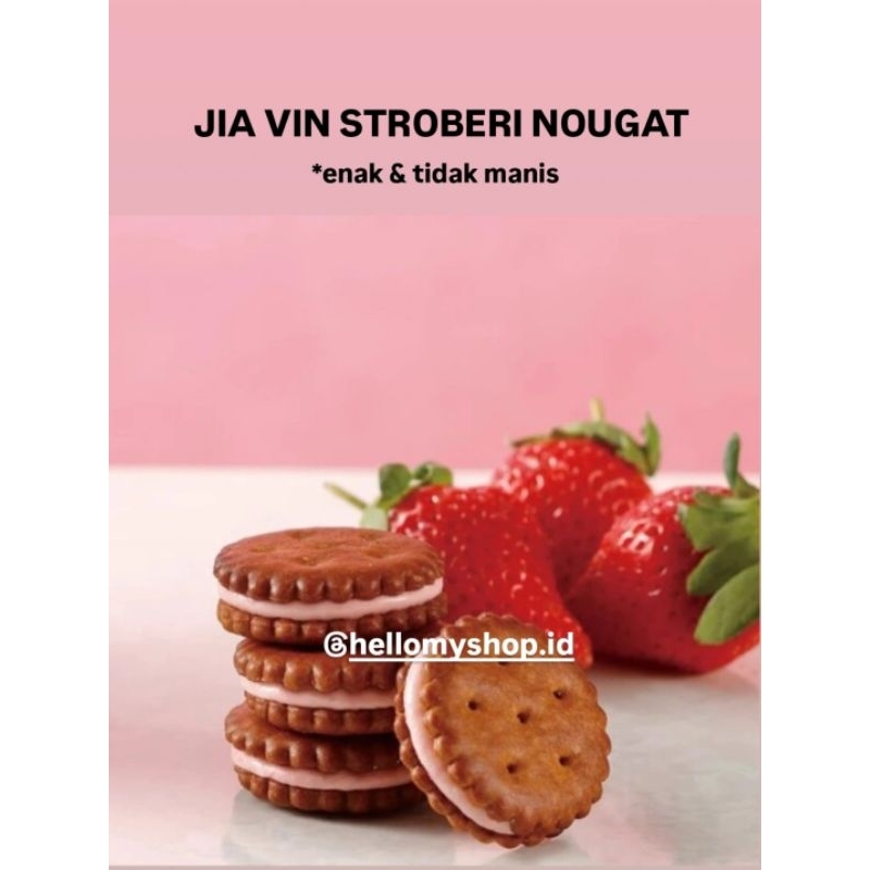 

Jia Vin Nougat Stroberi Flavor