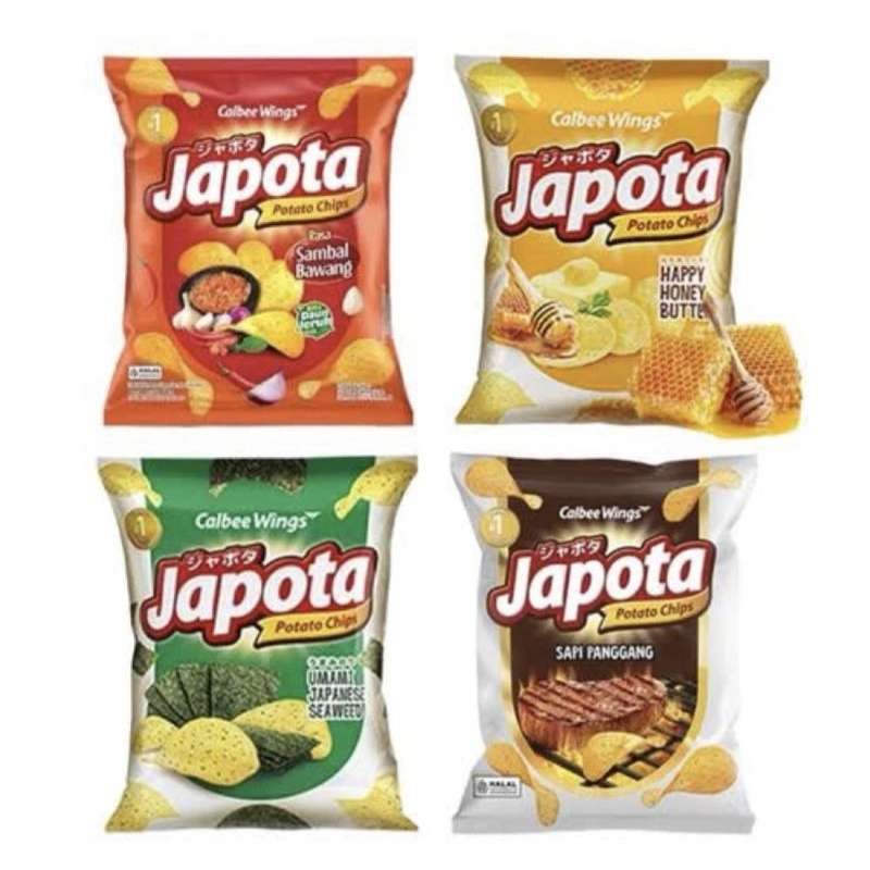 

Japota Keripik Singkong All Varian Rasa 68 gr