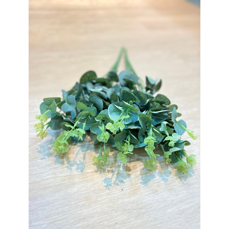 artificial flowers eucalyptus ( silver dollar )