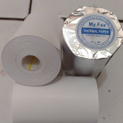 

kertas kasir edc uk 57x40mm coreless isi 10pcs