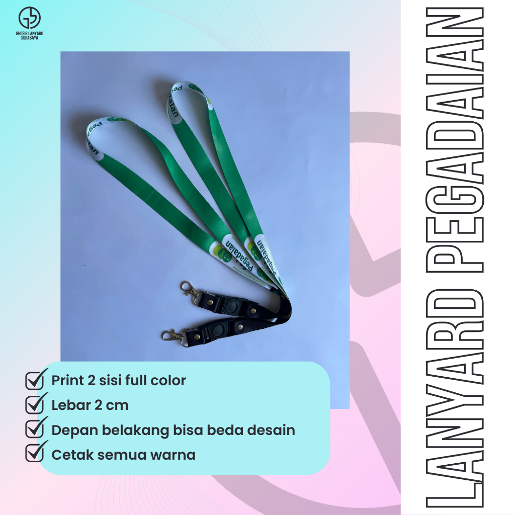 

LANYARD TALI ID CARD PEGADAIAN