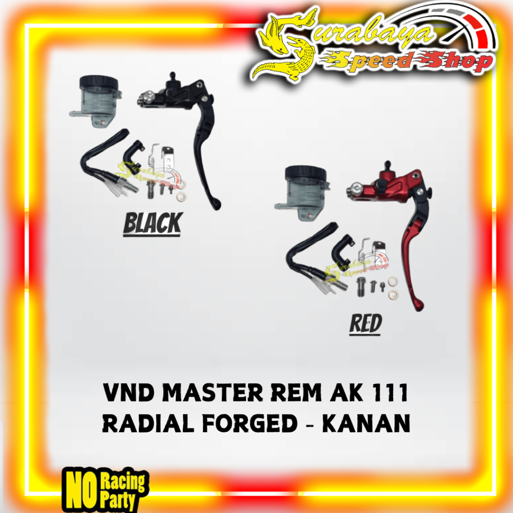 VND Master Rem Radial Forged AK 111 Race - Kanan Original VND RACING