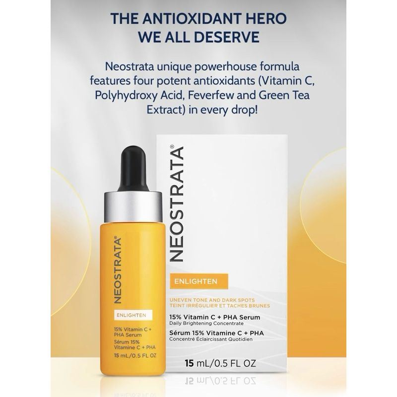 neostrata enlighten serum VIT c 15%