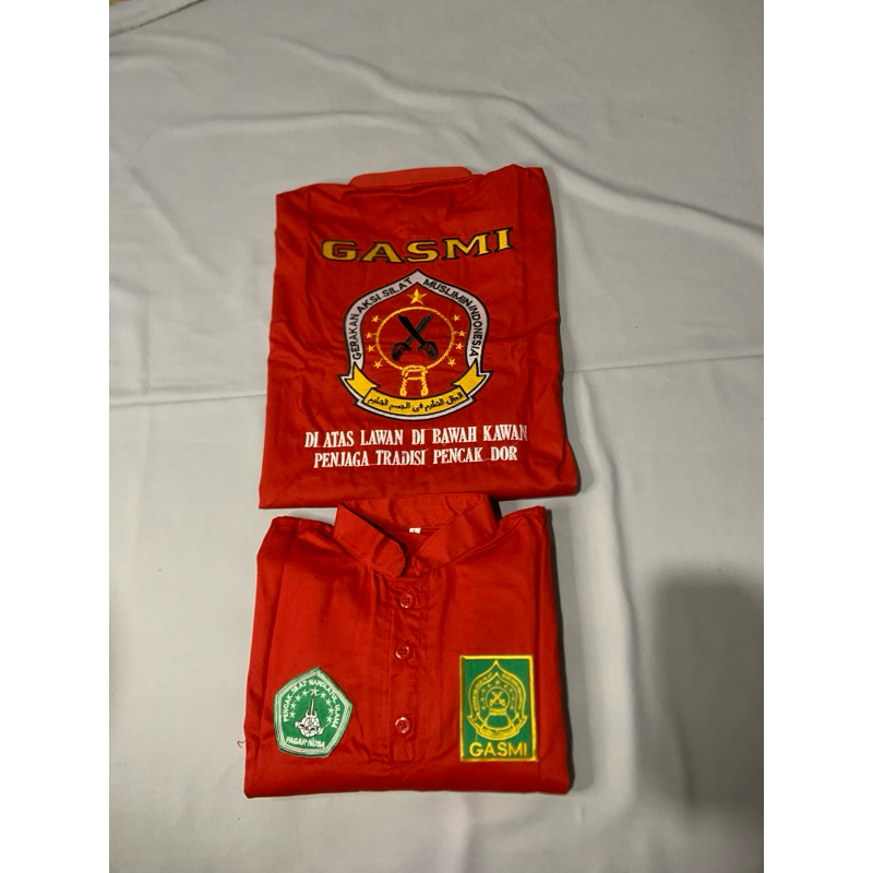 sakral pagar nusa gasmi bordir motif merah