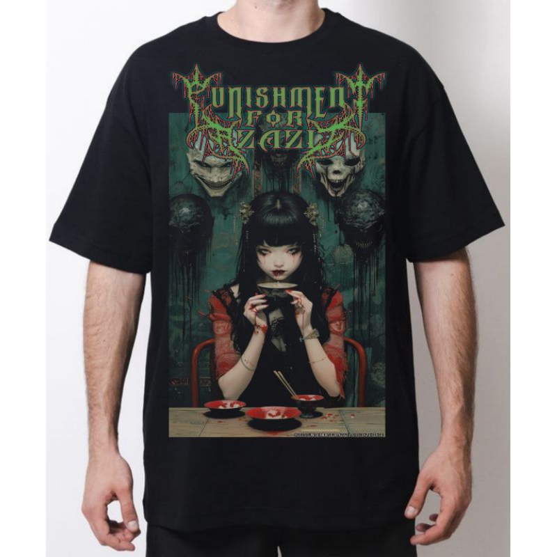 Tshirt Punishment For Azazil - Kehampaan Jiwa Hijau