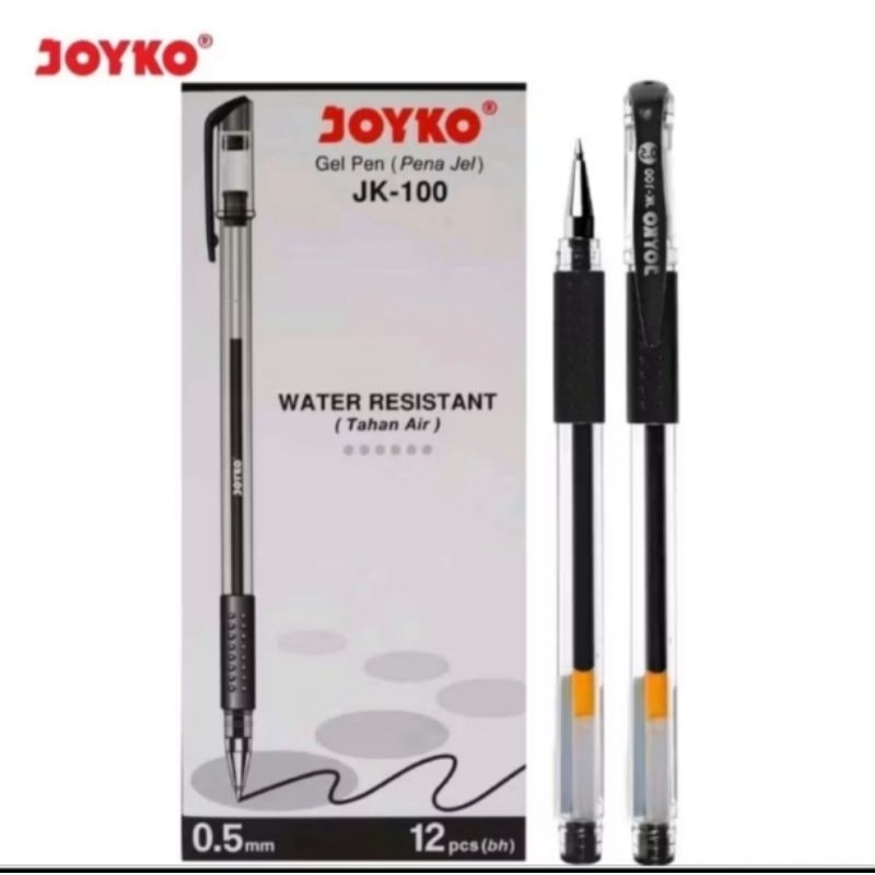 

Pen joyko JK 100 tinta hitam harga satuan