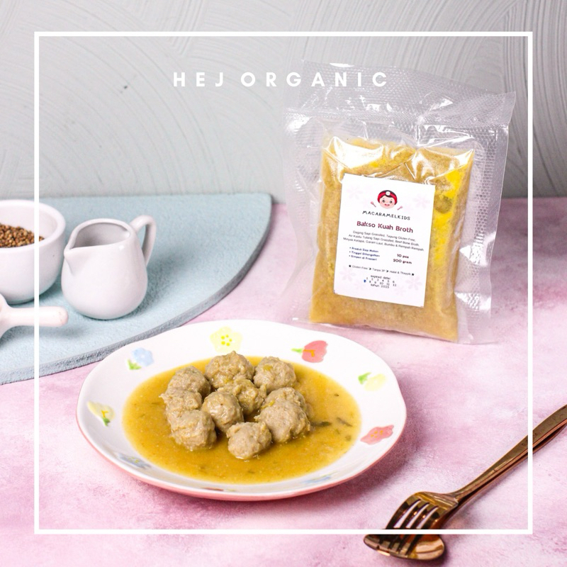 

Bakso Sapi Grassfed Gluten Free Kuah Broth Egg Free Dairy Free By Macaramel Kids