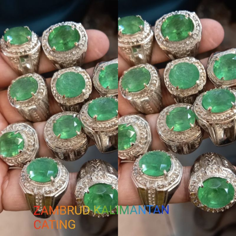 BATU AKIK ZAMRUD KALIMANTAN