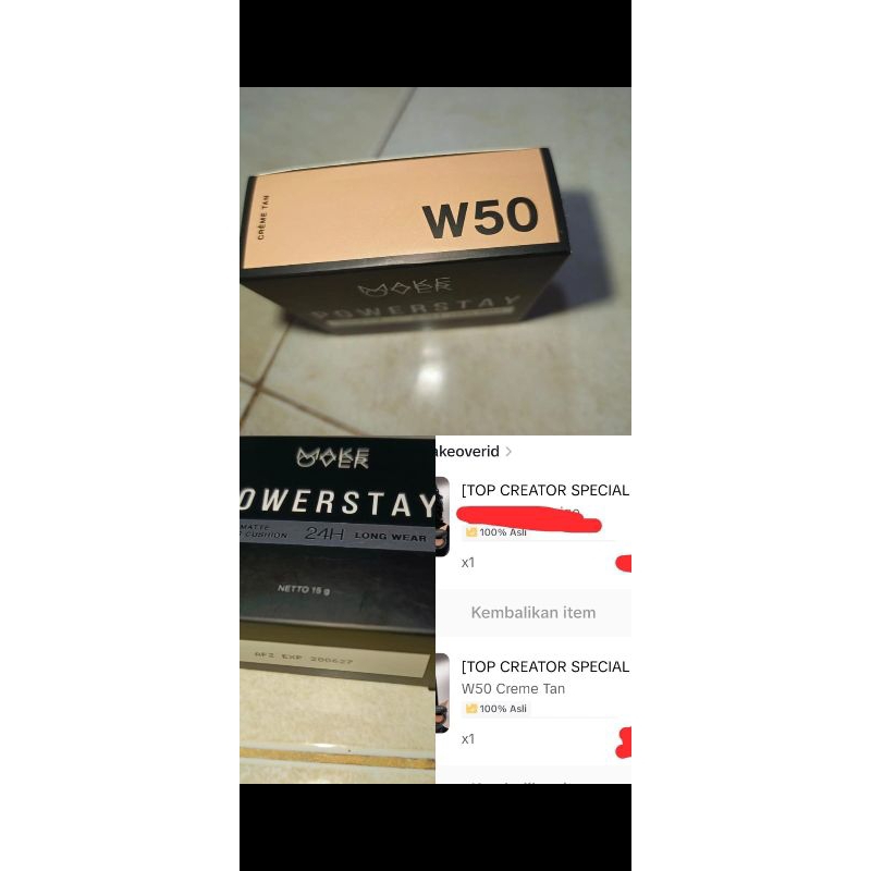 Make Over Cushion Preloved