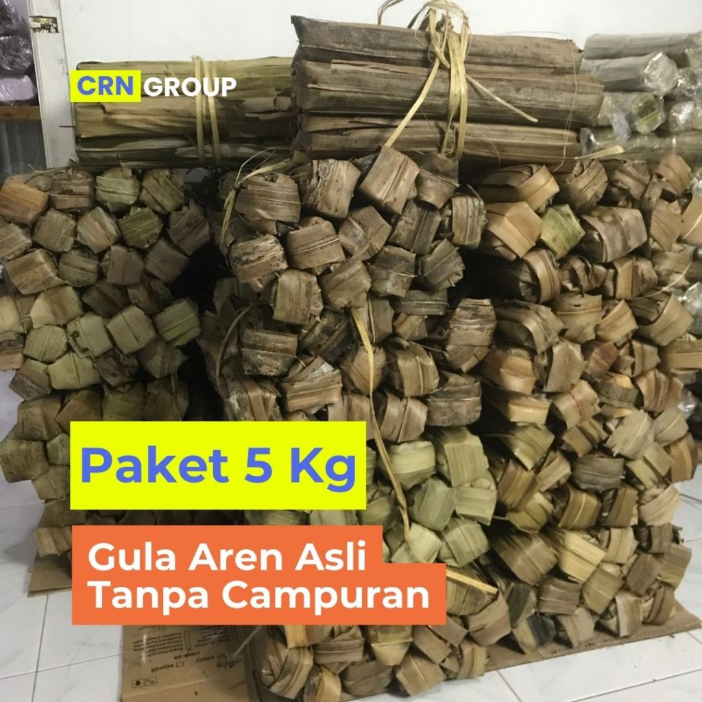 

[Paket 5 Kg] Gula Aren Asli Murni Tanpa Campuran Garansi