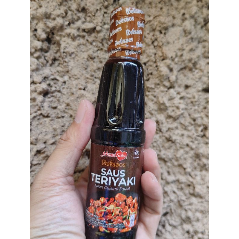 

Mamasuka Delisaos Saus Teriyaki Kemasan Botol 160 Gram