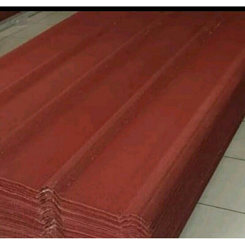Spandek Pasir untuk atap / spandek zincalume pasir merah 3 meter 4 meter 5meter 6meter