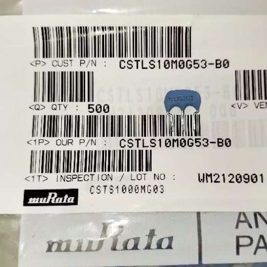 10pcs Capasitor Crystal Xtal resonan 10Mhz