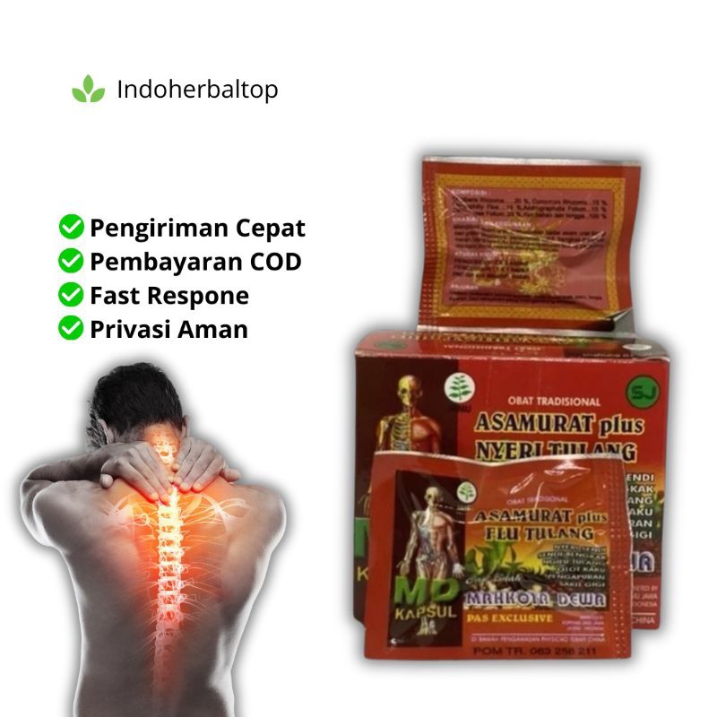 

Mahkota Dewa Kapsul Asam Urat Nyeri Tulang