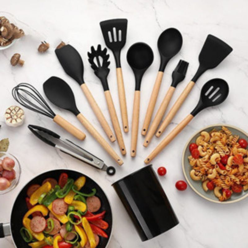 UTENSILS ORGANIZERS SILICONE KITCHEN SET SET